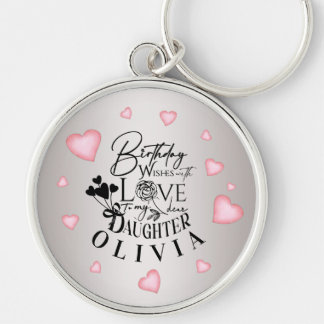 Porte-clés Cadeaux Simples et Mignons pour Filles | Typograph