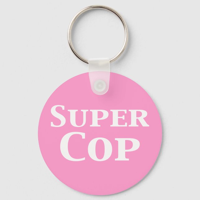 Porte-clés Cadeaux Super Cop (Recto)