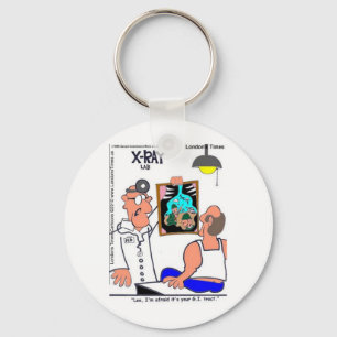 Porte-clés Cadeaux T-shirts médicaux drôles du tractus gastro