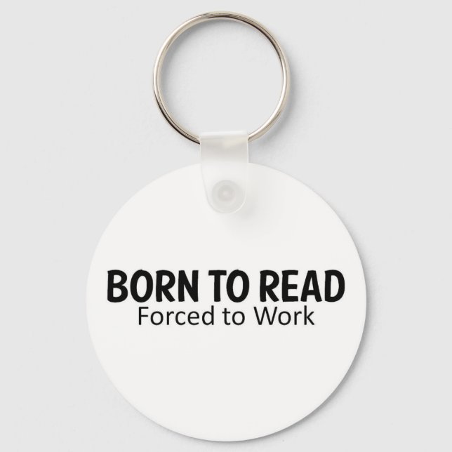 Porte-clés Cadeaux uniques pour les amateurs de livres (Recto)