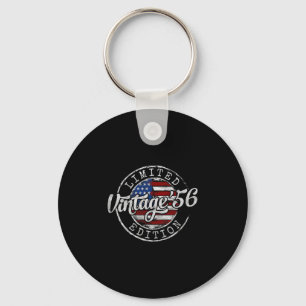 Porte-clés Cadeaux vintage 1956 pour les 69 ans Hommes Femmes