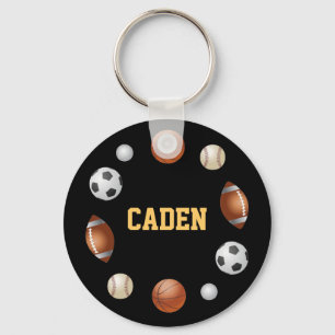 Porte-clés Caden World of Sports Porte - clé - Noir