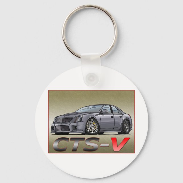 Porte-clés Cadillac CTS_V (Recto)