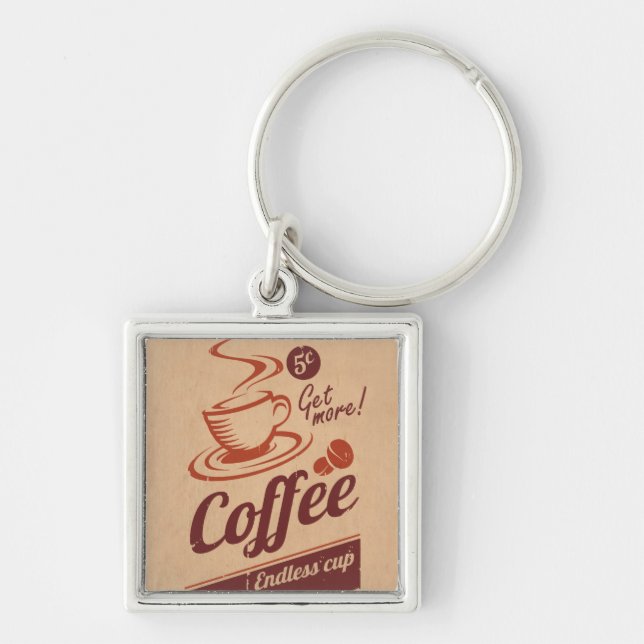 Porte-clés Café (Devant)