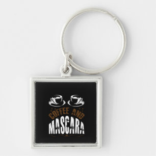 Porte-clés Café Art Café Et Mascara