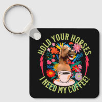 Café drôle de cheval amateur d'humour