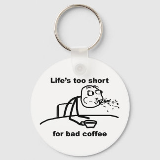 Porte-clés Café incorrect