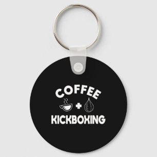 Porte-clés Café + Kickboxing Kickboxeur Karaté Boxeur Combatt