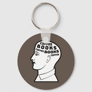 Porte-clés Café & Livres