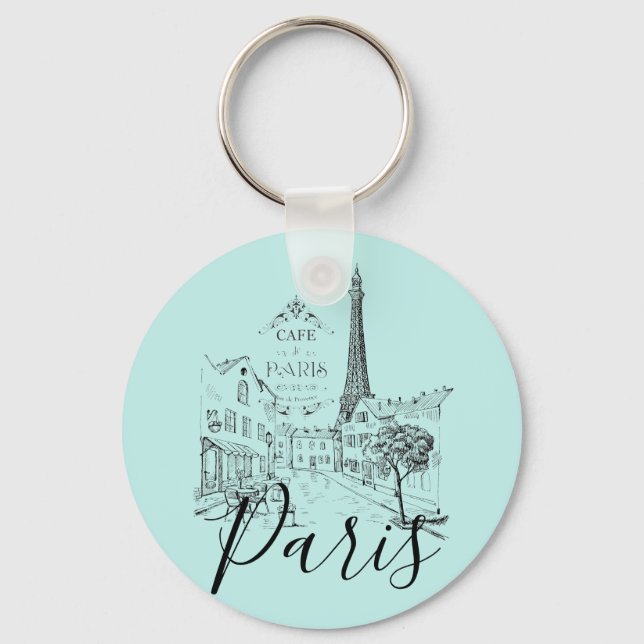 Porte-clés Café Paris Porte - clé (Recto)
