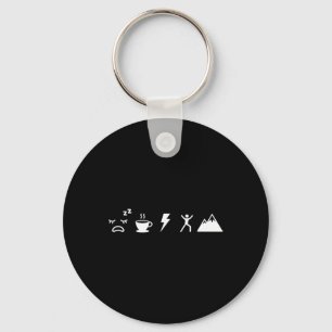 Porte-clés Café Pour L'énergie D'aventure De La Caféine Minim