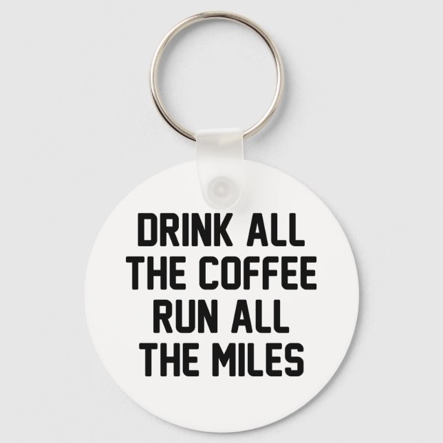 Porte-clés Café & Run (Recto)