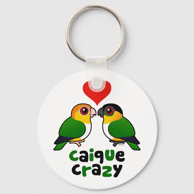 Porte-clés Caique Crazy (Recto)