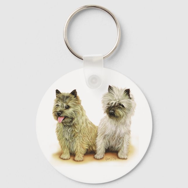 Porte-clés Cairn Terrier (Recto)