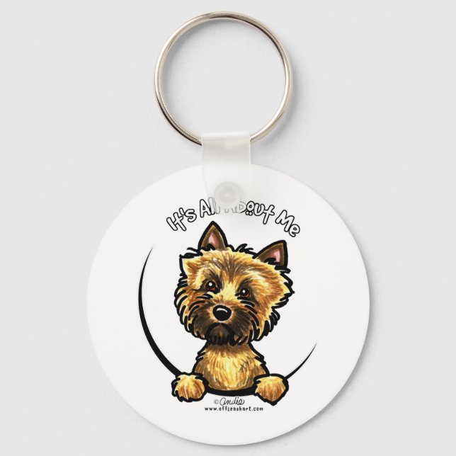 Porte-clés Cairn Terrier Its All About Me (Recto)