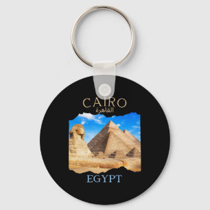 Porte-clés Cairo Egypte Pyramides cairo' En Arabe Égyptien Va