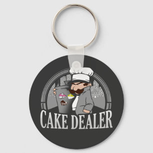 Porte-clés Cake Dealer Funny Bakery Owner Gag
