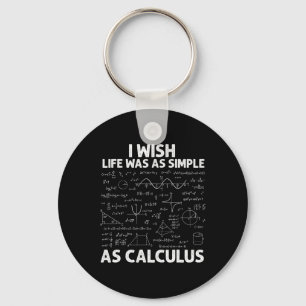 Porte-clés Calcul drôle pour hommes femmes professeur de math
