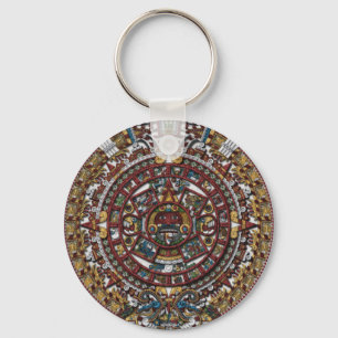 Porte-clés Calendrier aztèque