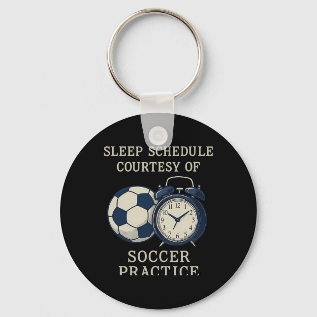 Porte-clés Calendrier de sommeil grâce à l'entraînement de fo (Recto)