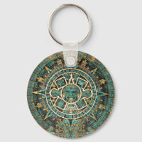 Calendrier des disques ronds anciens mayas aztèque