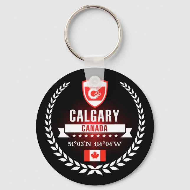 Porte-clés Calgary (Recto)