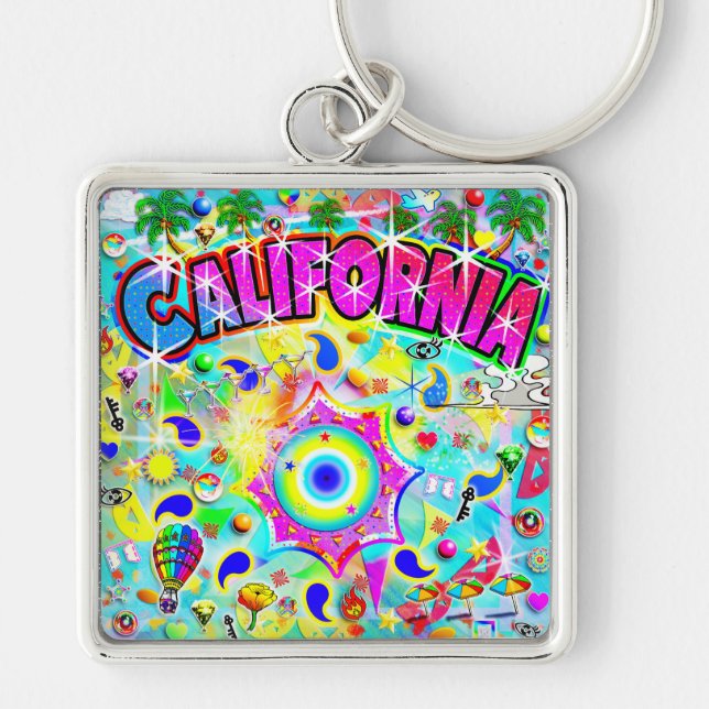 Porte-clés California Mystic Dance Keychain (Devant)