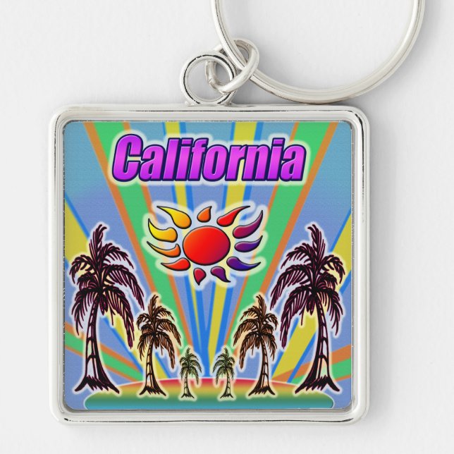 Porte-clés California Summer Love Porte - clé (Devant)