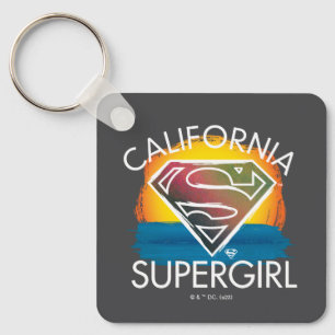 Porte-clés California Supergirl Sunset Graphic