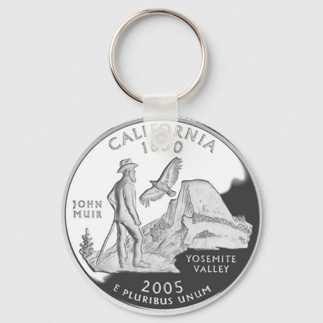 Porte-clés Californie (Recto)