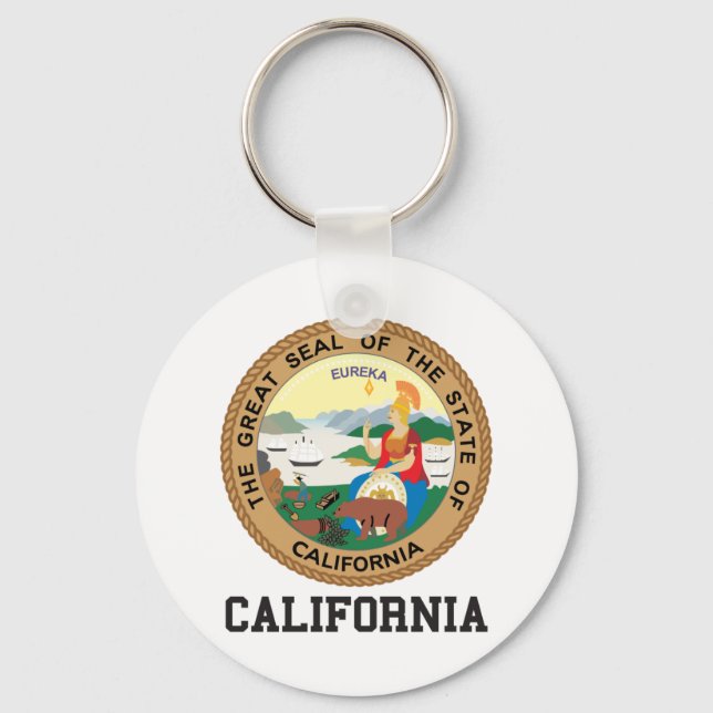 Porte-clés Californie (Recto)