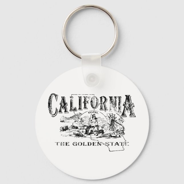 Porte-clés Californie (Recto)