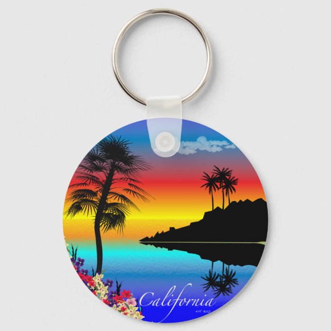 Porte-clés Californie 4 (Recto)