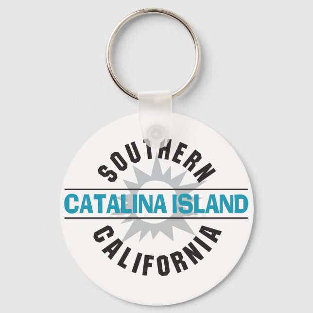 Porte-clés Californie du Sud - Catalina Island (Recto)