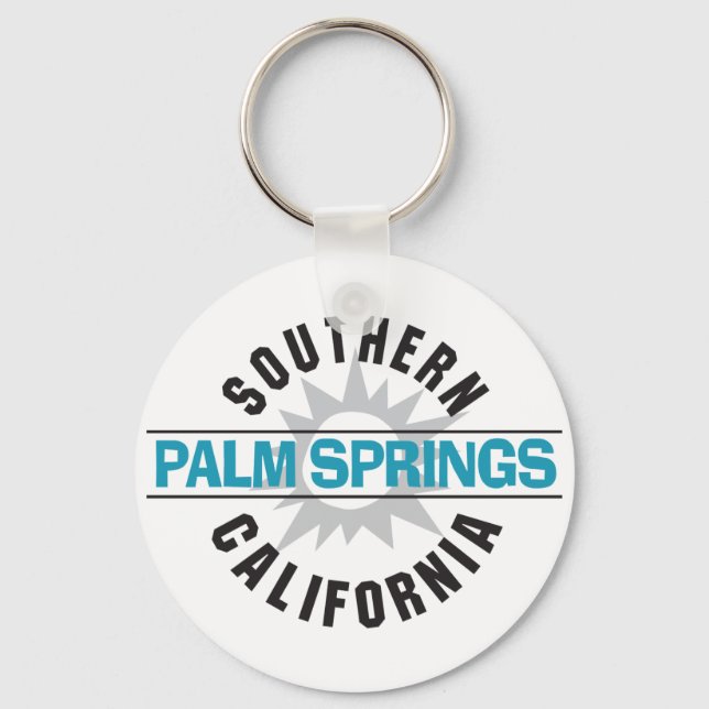 Porte-clés Californie du Sud - Palm Springs (Recto)