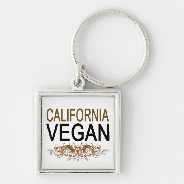 Porte-clés Californie Vegan (Devant)