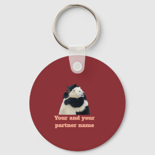Porte-clés Câlins d'ours (Personnalisable)