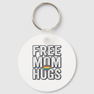 Porte-clés Câlins gratuits de maman Fierté Cœur Vintage T-Shi