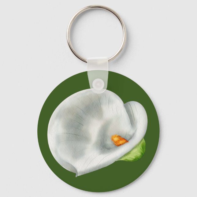 Porte-clés Calla Lilly (Recto)