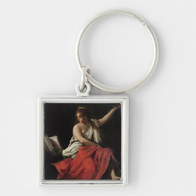 Porte-clés Calliope, Muse de la poésie épique (Devant)