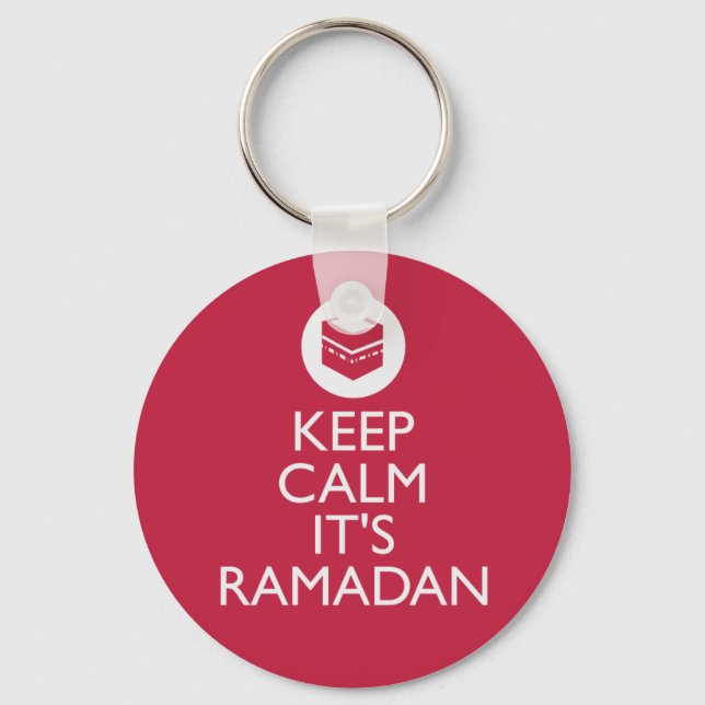 Porte-clés calme son ramadan (Recto)