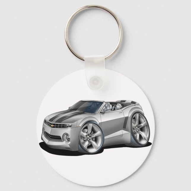 Porte-clés Camaro Argent Noir 2012 (Recto)