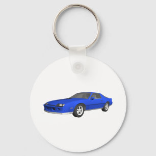 Porte-clés Camaro Sports Car des années 80 : Modèle 3D: