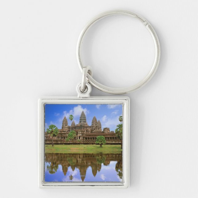 Porte-clés Cambodge, Kampuchea, temple d'Angkor Wat. (Devant)