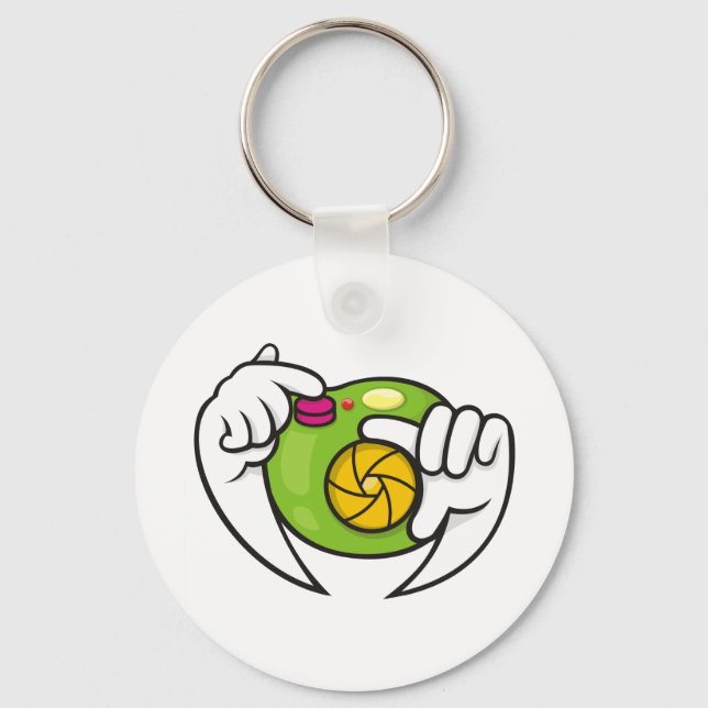 Porte-clés Caméra de dessin (Recto)