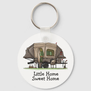 Porte-clés Caméra Opus 4 Pop Up Travel Trailer Camper Va