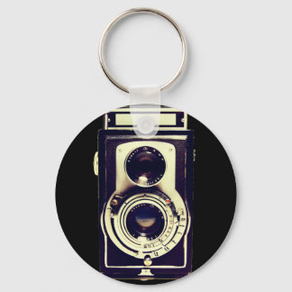 Porte-clés caméra vintage