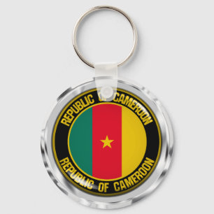 Porte-clés Cameroon Round Emblem