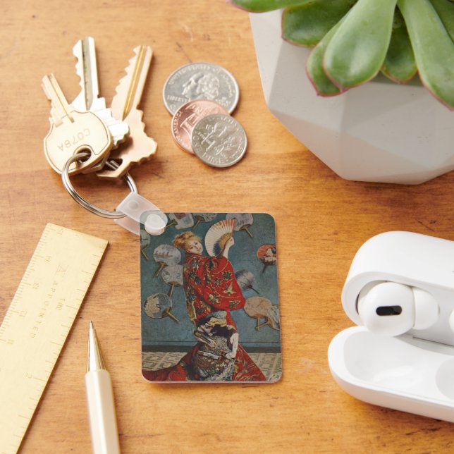 Porte-clés Camille Monet en costume japonais par Claude Monet (Bureau)