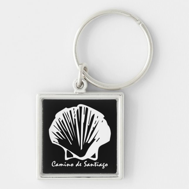 Porte-clés Camino de Santiago, l'anneau de pèlerinage (Devant)